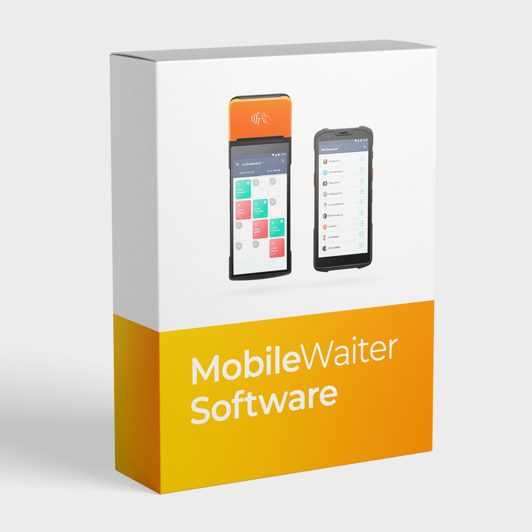 MobileWaiter V2 Pro Jahreslizenz, monatliche Abrechnung